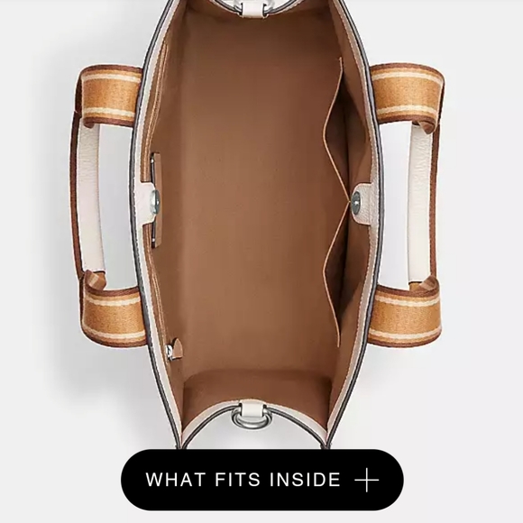 New! Best Seller! Smith Tote in Silver/Chalk Multi - White - Picture 3 of 8